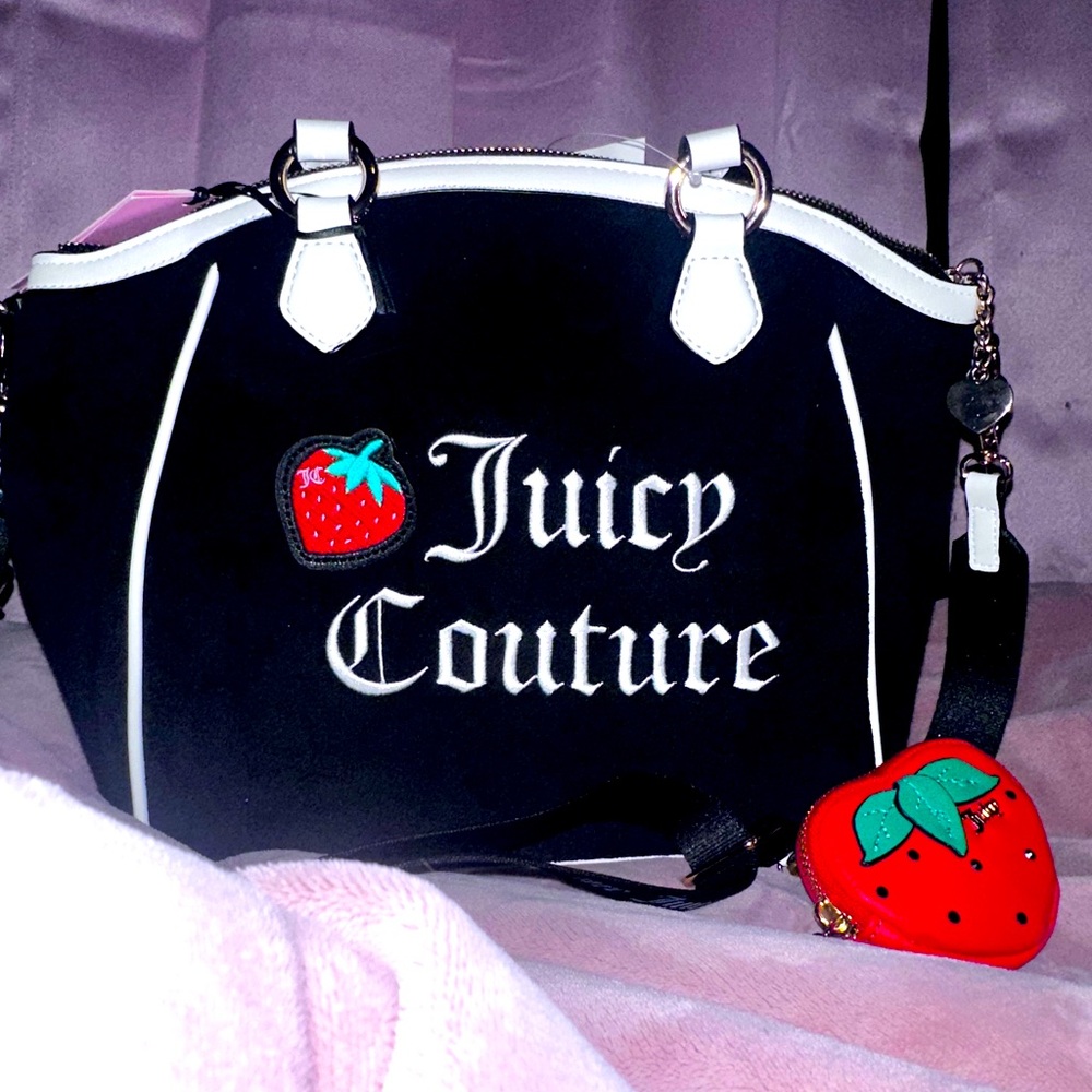 Juicy couture strawberry tote bag